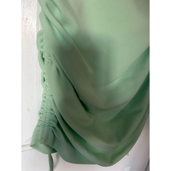 Zara lime green topped up with crunched up sides size small runs like extra smal - Picture 2 of 7